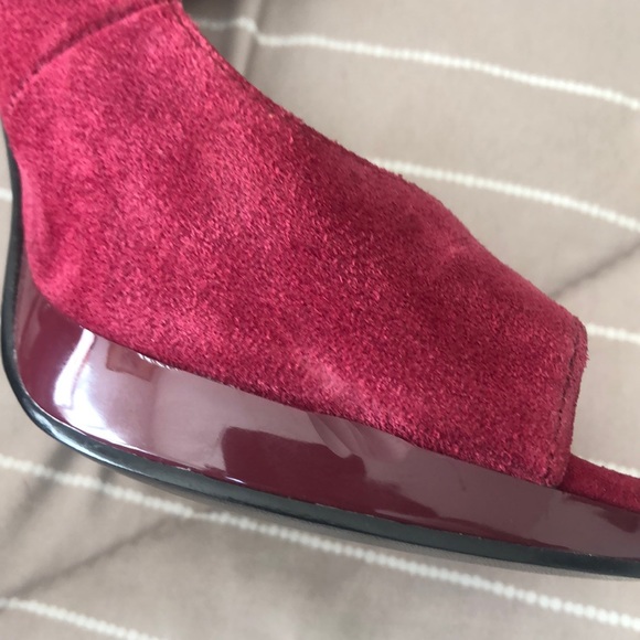 Carlos Santana Libation suede heels. - Picture 6 of 8